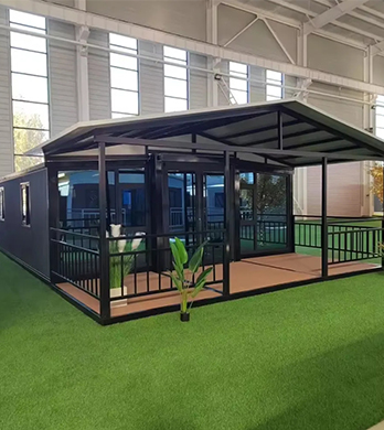 Casa contenedor expandible