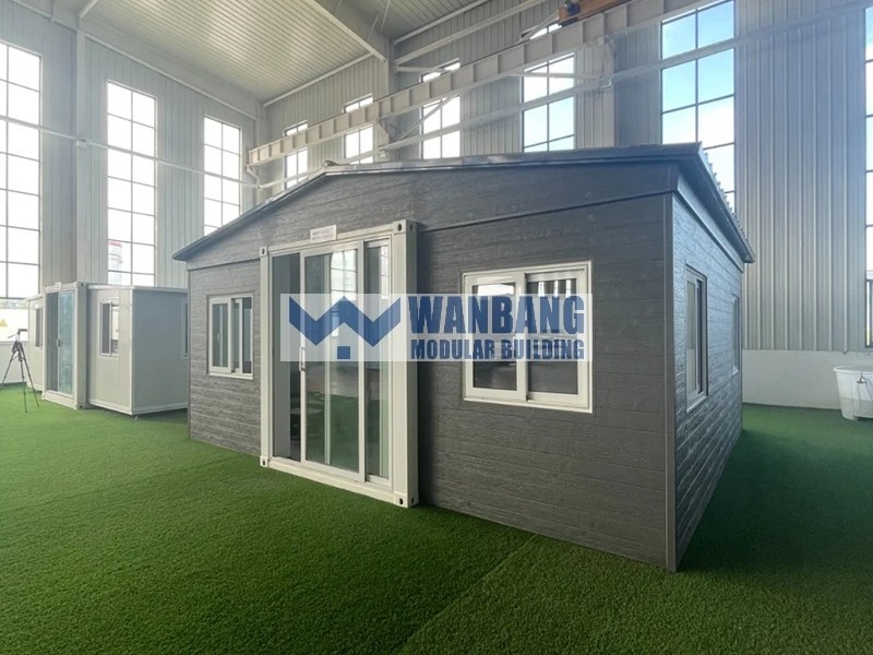 Casa contenedor prefabricada móvil expandible de 40 pies